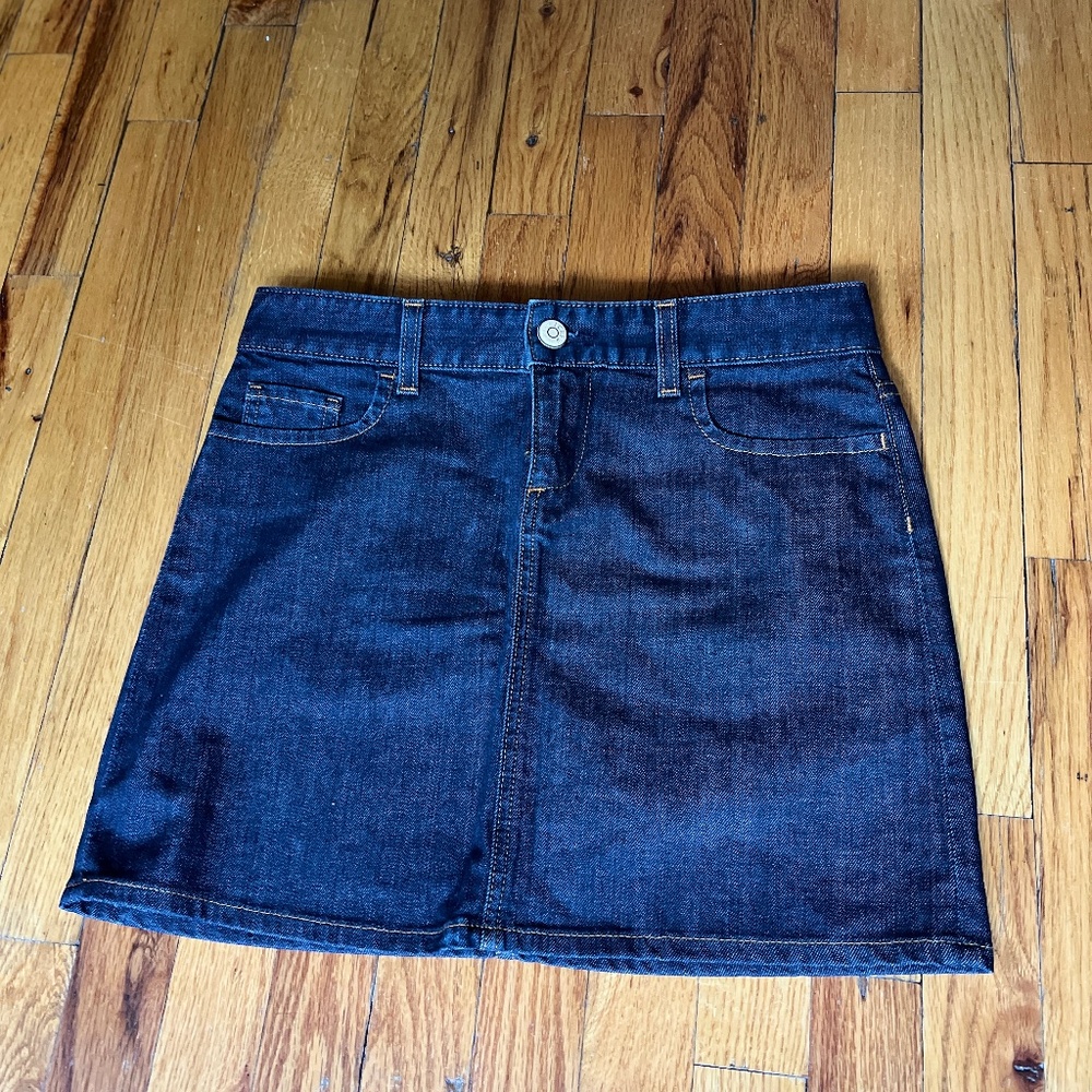 J. Crew Denim Miniskirt, Size 29